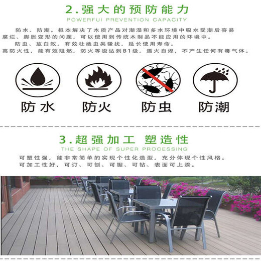 广元木塑景观地板的用途