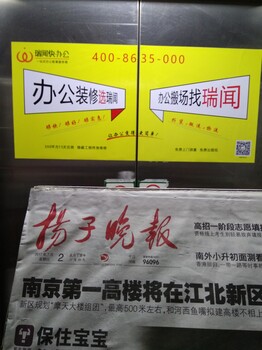 自开发宣传媒体，一手发布上海社区电梯门广告