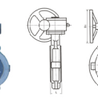 D371F4-10C型对夹式衬氟蝶阀