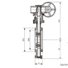 D373H、D373Y型对夹式硬密封蝶阀