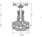 J13、J23型仪表针形截止阀