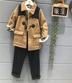 米果兒童秋裝新款尾貨批發(fā)貨源