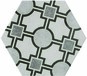 炫丽花系列瓷砖北欧个性水泥色自由混搭200x230六角砖客厅、厨房