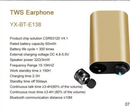 工厂新款私模E8迷你真无线双耳立体声超小蓝牙耳机4.1TWS运动对耳