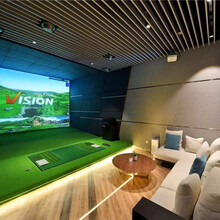 2020高速摄像高尔夫模拟器室内韩国正版系统高清球场免费升级方案图片