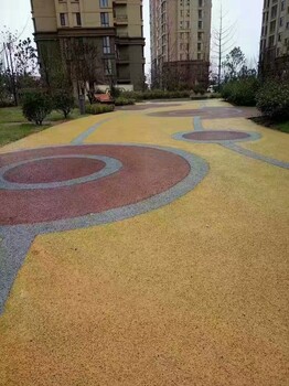彩色透水地坪（延安透水地坪材料廠家）