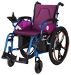 舒伦老人电动轮椅888LE款手自一体轮椅原SL-L821A大轮可自动图片