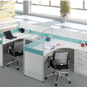 中都家具办公家具十三聚氰胺办公台办公桌现代屏风工位，工程投标，家具配套