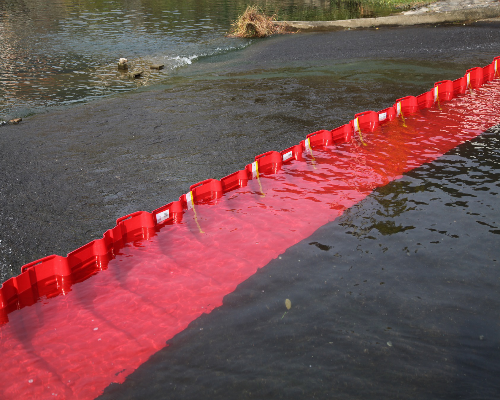 抢险抗洪挡水板挡水板的厂家红色挡水板