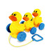 未来玩具先生宝宝学步益智玩具学步学爬拉线小黄鸭蹒跚学步鸭
