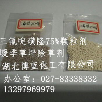 江蘇三氟啶磺隆鈉鹽75%水分散粒劑除草劑生產(chǎn)廠家