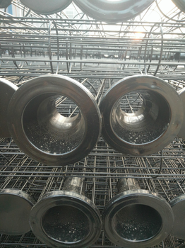 鐵良機(jī)械供應(yīng)鍍鋅120彈簧骨架除塵器龍骨有機(jī)硅骨架