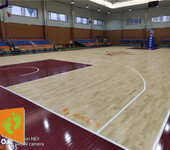 重庆欧氏篮球馆木地板生产安装安全可靠