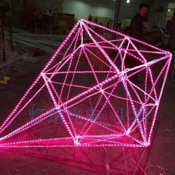 3D南非钻石造型灯梦幻时空隧道造型灯