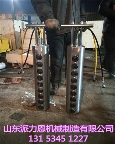 新闻:楚雄矿山无缝岩石开采挖改式液压劈裂器