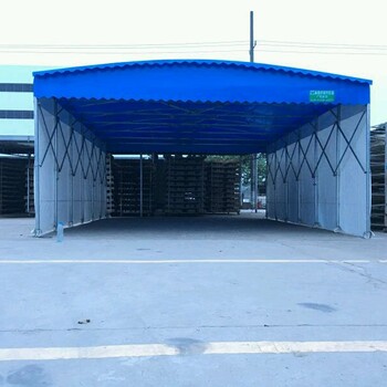 南京推拉蓬厂家-南京雨后虹推拉移动伸缩式雨棚制作