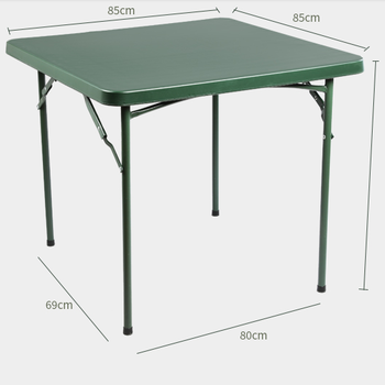 南京户外作业桌椅军绿色可折叠桌椅