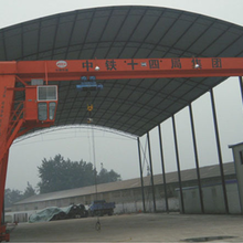 南京推拉防雨棚定制厂家伸缩移动库房帐篷活动钢筋棚