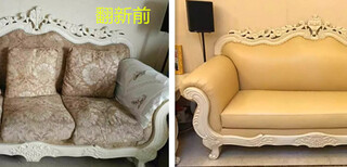 南宁翻新家庭旧沙发在哪里找有沙发翻新换皮图片4