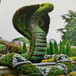 綠色植物仿真稻草人工藝品定制綠雕產品造型旅游景點裝飾農家樂造型定制