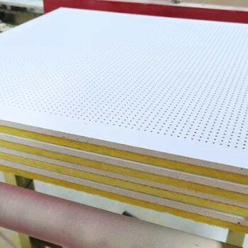 南京销售穿孔复合吸音板穿孔水泥板质优防火A1级