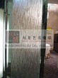 星级酒店热熔玻璃淋浴房流水纹压铸玻璃隔断屏风装饰