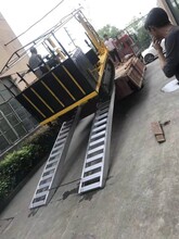 北京8T定制叉车专用高强度铝梯铝爬梯上下货车专用铝梯安全爬梯图片