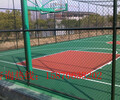 吉安体育场围网多种规格篮球场护栏网安福县组合式浸塑学校勾花围网