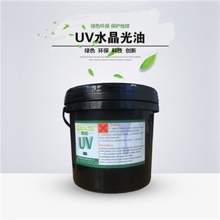 UV丝印水晶七彩光油适用于BOPP、OPP腹膜产品，PVC、PET，处理的PP、PT图片