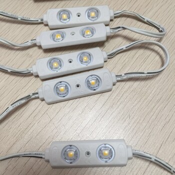 LED3528三灯模组滴胶led防水模组广告灯箱