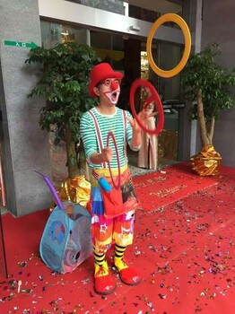 深圳小丑表演演員，生日派對小丑