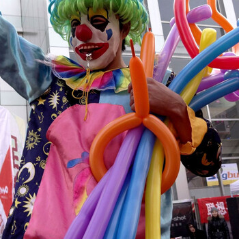 小丑表演小丑演出生日派对承接深圳小丑表演
