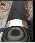 福建浙江HDPE塑钢缠绕管的连接方式不锈钢卡箍