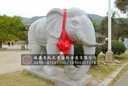 花岗岩石材大象门口摆件石头大象招财进宝石雕大象