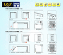 LCJ力士坚MC150T暗装150公斤级磁力锁