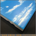 广东厂家定制新款uv打印铝单板外墙3mm厚蓝天白云铝单板批发图片3