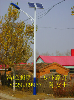 湖南湘潭縣太陽能路燈廠家LED路燈