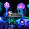 燈光水母舞臺裝飾景觀海洋水母吊燈商業美陳節日燈飾方案整合