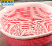 厨房通用圆形塑料米篮模具定制厂家专业模具加工制造工厂