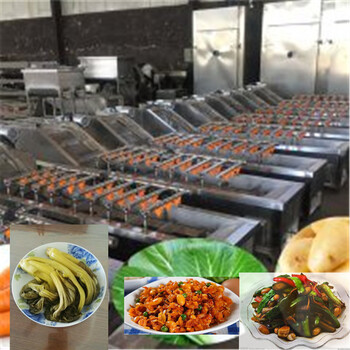 小型酸菜生产线-腌菜生产线-酱菜厂设备