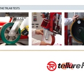 首选欧洲TellureRota辅助轮AGV定向轮不锈钢万向脚轮