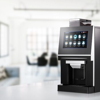 企业扫码支付全自动现磨咖啡机多功能意式售卖咖啡机