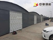 西安帐篷厂家户外大型帐篷移动伸缩雨篷仓库推拉蓬物流装车棚图片1