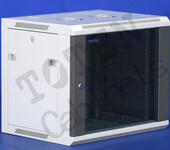 图腾W2系列挂墙机柜玻璃前门网络服务器机柜冷通道KVM、PDU