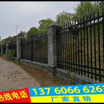 深圳戒毒所2米高隔離柵來圖訂做清遠變電站噴涂鐵欄桿廠家