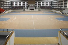 塑胶篮球场，篮球场施工，篮球场标准尺寸图片3