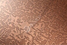 红古铜蚀刻不锈钢高比304不锈钢蚀刻镀红铜装饰板价格图片4