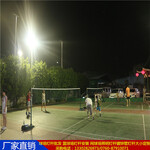 鄭州羽毛球場7米燈桿柱批發節能燈具配置雅浩燈桿