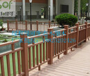 四川省木塑花箱，木塑栏杆，木塑地板，木塑廊架，厂家供应图片