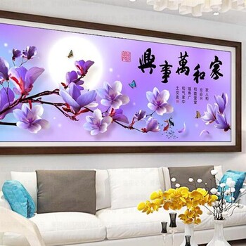 北京欣欣龙达钻石画让家居装饰效果更加